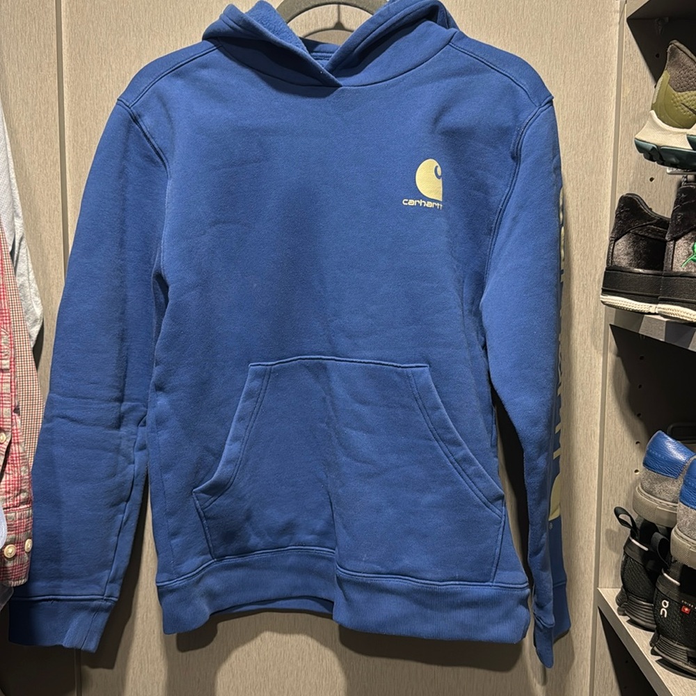 Blue Kids Carhartt Hoodie